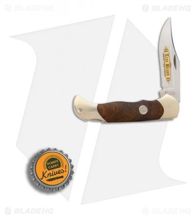 Boker Boy Scout Classic Gold Lockback Knife Desert Ironwood (2.25" Satin) 114118 - Image 4