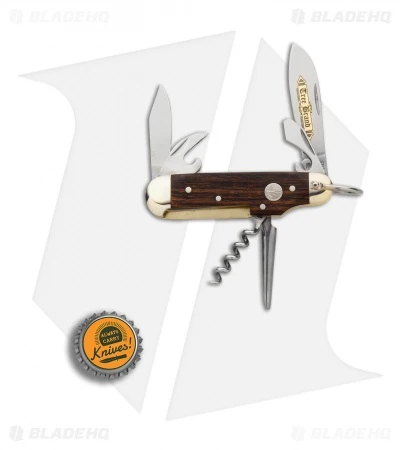 Boker Classic Gold Camp 3.5" Pocket Knife Desert Ironwood 114051 - Image 4