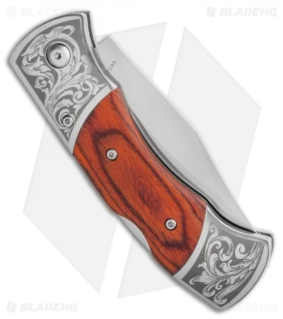 Boker Magnum Turul I Lockback Knife Wood (3" Satin) 01SC353 - Image 3