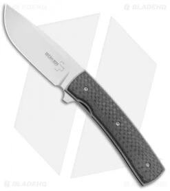 Boker Plus Brad Zinker FR Titanium Liner Lock Knife Carbon Fiber (2.8" Satin)