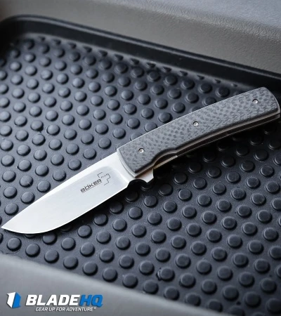 Boker Plus Brad Zinker FR Titanium Liner Lock Knife Carbon Fiber (2.8" Satin) - Image 5