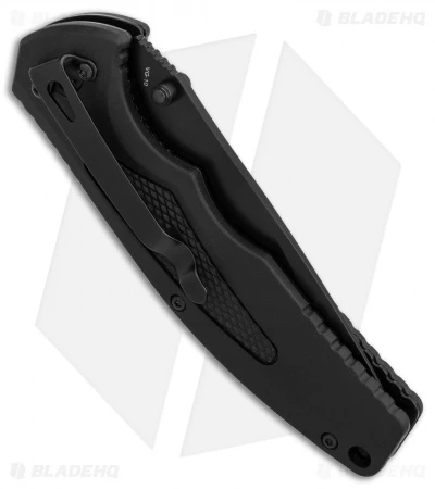 Boker Plus Gemini NGA Spring Assisted Knife Black Polymer (3.18" Black Serr) - Image 2