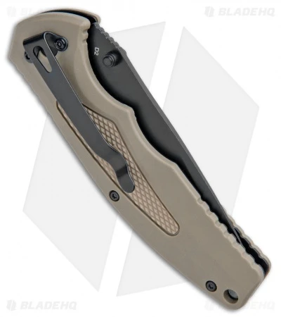 Boker Plus Gemini NGA Spring Assisted Knife Coyote Brown (3.5" Black) 01BO504 - Image 3