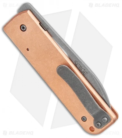 Boker Plus Panchenko Copper Lancer Liner Lock Knife (3" BB/SW) - Image 3