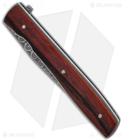 Boker Plus Brad Zinker Urban Trapper Knife Cocobolo (3.5" Damascus) 01BO176DAM - Image 2