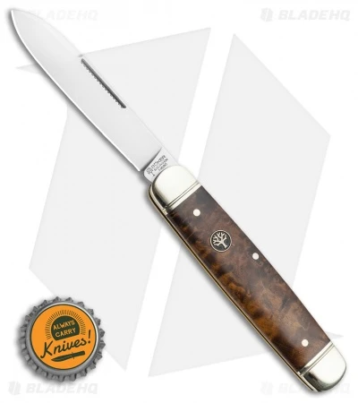Boker Cattle Knife 4.5" Pocket Knife Curly Birch - Image 4