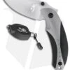 Browning Light Minnow Combo Liner Lock Knife W/ Keychain Flashlight Gray