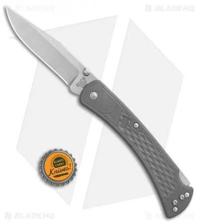 Buck Knives Buck 110 Slim Select Lockback Knife Gray (3.625" Satin) 0110GYS2 - Image 4