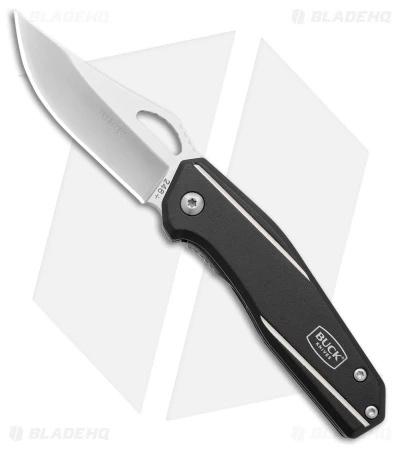 Buck Dealer Tin 247/246 2-for-1 Liner Lock Knife Black Aluminum (3," 2.8" Satin) - Image 5