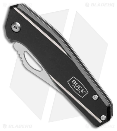 Buck Dealer Tin 247/246 2-for-1 Liner Lock Knife Black Aluminum (3," 2.8" Satin) - Image 3