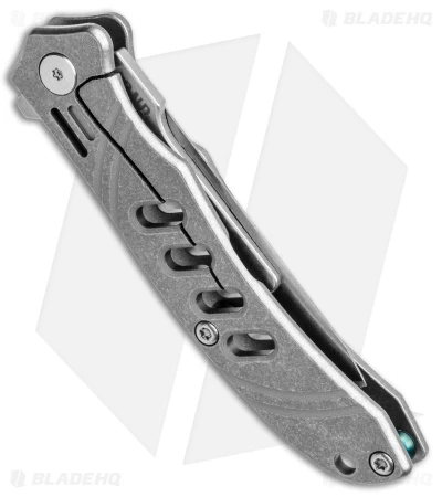 Buck N Bear EDC Pocket Scalpel Frame Lock Knife Titanium (1.8" Satin ) - Image 3