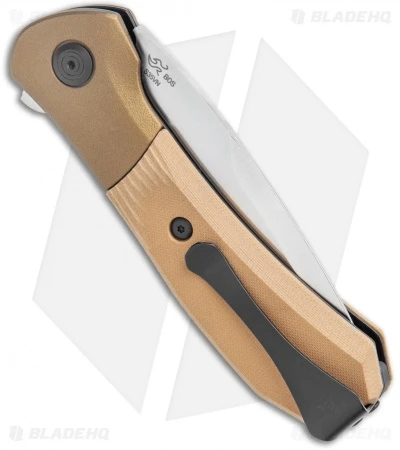 Buck Knives Buck Paradigm Spring Assisted Knife Brown G-10 (3" Satin) - Image 3
