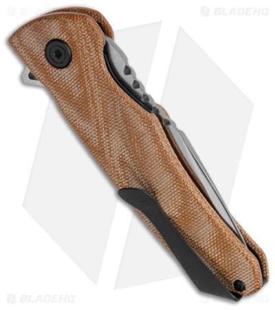 Buck Knives Buck Sprint Classic Pro Liner Lock Knife Natural Micarta (3" Satin) 0841TNS - Image 3