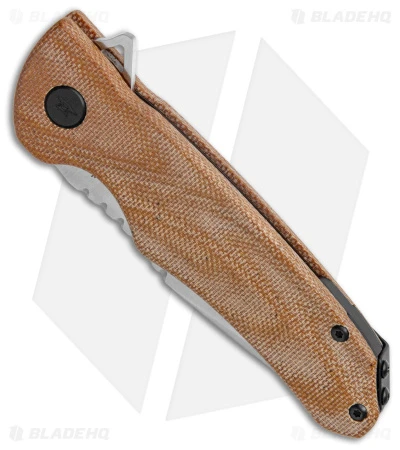 Buck Knives Buck Sprint Classic Pro Liner Lock Knife Natural Micarta (3" Satin) 0841TNS - Image 2