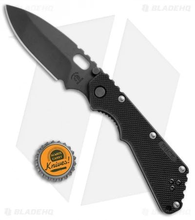 Buck Knives Buck Strider SBMF Military Folder Liner Lock Knife Black G-10 (3.5" Black) - Image 4