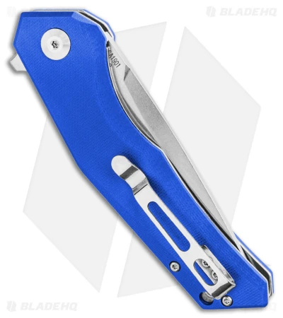 B'yond EDC Arch Liner Lock Knife Blue G-10 (3" Stonewash) SA1901DG-BL - Image 3