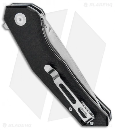 B'yond EDC Arch Liner Lock Knife Black G-10 (3" Stonewash) SA1901DG-BK - Image 3