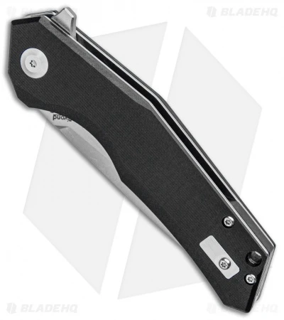 B'yond EDC Arch Liner Lock Knife Black G-10 (3" Stonewash) SA1901DG-BK - Image 2