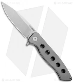 B'yond EDC Ficium Frame Lock Knife Titanium (3" Satin) SA1904DT-GY
