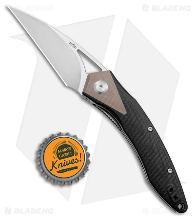 B'yond EDC GEO Front Flipper Liner Lock Knife Black G-10 (3.13" SW) - Image 4