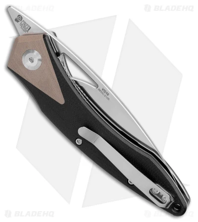 B'yond EDC GEO Front Flipper Liner Lock Knife Black G-10 (3.13" SW) - Image 3