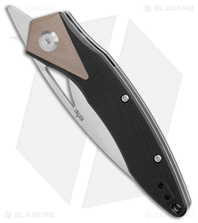 B'yond EDC GEO Front Flipper Liner Lock Knife Black G-10 (3.13" SW) - Image 2