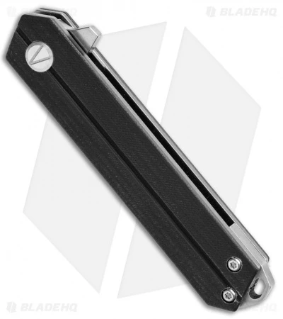 B'yond EDC Linear Liner Lock Knife Black G-10 (2.6" Stonewash) SA1905DGS-BK - Image 2