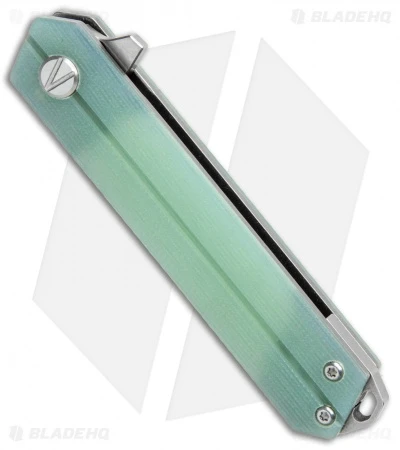 B'yond EDC Linear Liner Lock Knife Jade G-10 (2.6" Stonewash) SA1905DGS-TG - Image 2
