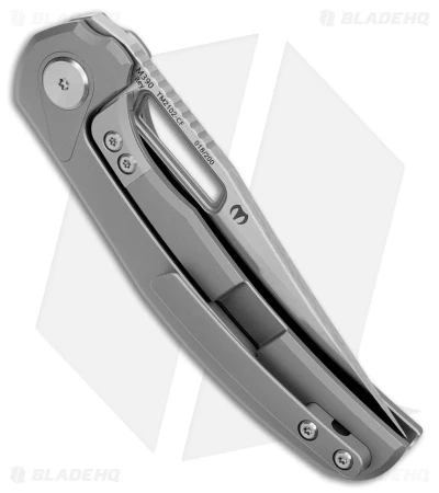 B'yond EDC Rey Integral Frame Lock Knife Titanium Carbon Fiber (3.25" SW) - Image 3