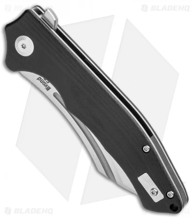 B'yond EDC Sunder Liner Lock Knife Black G-10 (3" Stonewash) SA1903DG-BK - Image 2