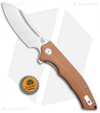 B'yond EDC Sunder Liner Lock Knife Brown G-10 (3" Stonewash) SA1903DG-BN - Image 4