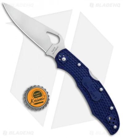 Byrd Cara Cara 2 Lockback Knife Blue FRN (3.75" Satin) BY03PBL2 - Image 4