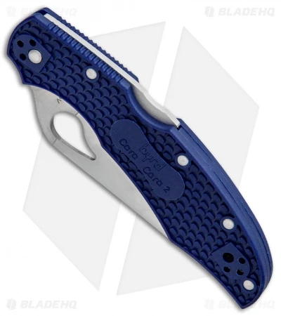 Byrd Cara Cara 2 Lockback Knife Blue FRN (3.75" Satin) BY03PBL2 - Image 2