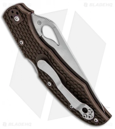 Byrd Cara Cara 2 Lockback Knife Brown FRN (3.75" Satin) BY03PBN2 - Image 3