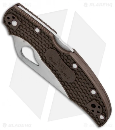 Byrd Cara Cara 2 Lockback Knife Brown FRN (3.75" Satin) BY03PBN2 - Image 2
