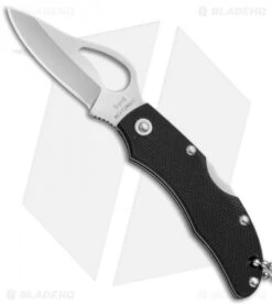 Byrd Finch Lockback Knife Black G-10 (1.875" Satin) BY11GP