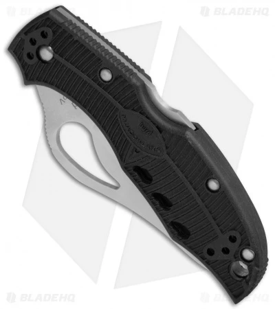 Byrd Meadowlark FRN Lockback Knife (2.875" Satin Serr) BY04PSBK - Image 2