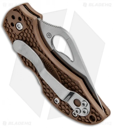 Byrd Robin 2 Lockback Knife Brown FRN (2.375" Satin) BY10PBN2 - Image 3