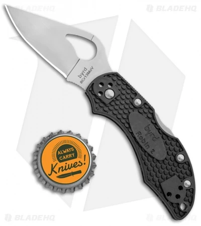 Byrd Robin 2 Lockback Knife Gray FRN (2.375" Satin) BY10PGY2 - Image 4