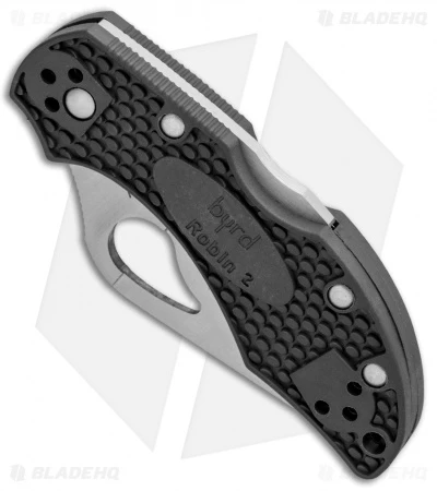 Byrd Robin 2 Lockback Knife Gray FRN (2.375" Satin) BY10PGY2 - Image 2