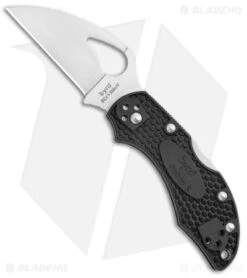 Byrd Robin 2 Lockback Knife Wharncliffe Black FRN (2.4" Satin) BY10PBKWC2
