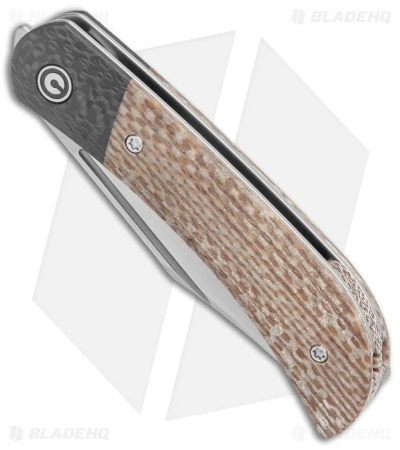CIVIVI Appalachian Drifter 2 Liner Lock Knife Snakeskin Micarta (3" Satin) - Image 2