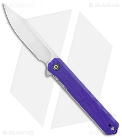 CIVIVI Chronic Liner Lock Knife Purple G-10 (3.22" Satin) C917D