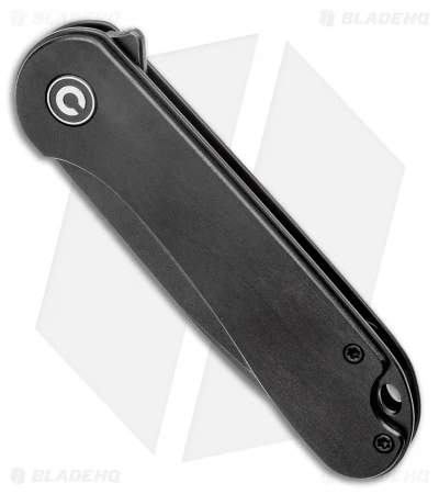 CIVIVI Elementum Liner Lock Knife Black Ebony (2.9" Black D2) C907W - Image 2