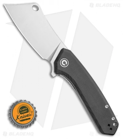 CIVIVI Mini Mastodon Liner Lock Knife Black G-10 (3" Stonewash) - Image 4