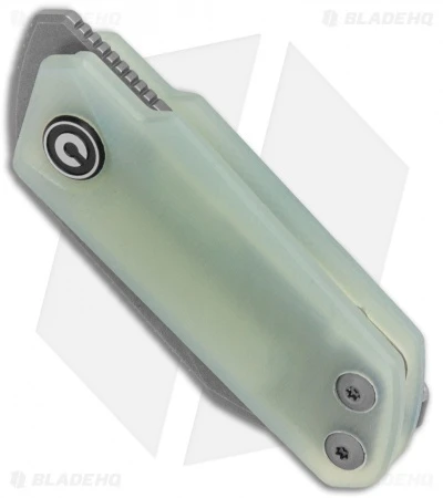 CIVIVI Ostap Hel Ki-V Slip Joint Knife Natural G-10 (1.5" Stonewash) - Image 2