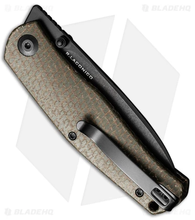 CIVIVI Sokoke Liner Lock Knife Green Micarta (3.35" BW) C22007-2 - Image 2