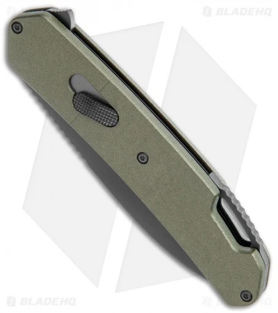 CRKT Onion Bona Fide Field Strip Knife OD Green (3.18" Black) K540GKP - Image 2