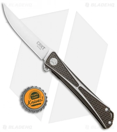 CRKT Crossbones Limited Edition Liner Lock Knife Ti (3.5" Satin M390) 7531 - Image 4