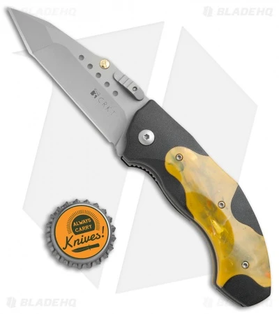 CRKT Elishewitz Horus Spring Assisted Knife Orange/Black (3.125" BB) 1150 - Image 4